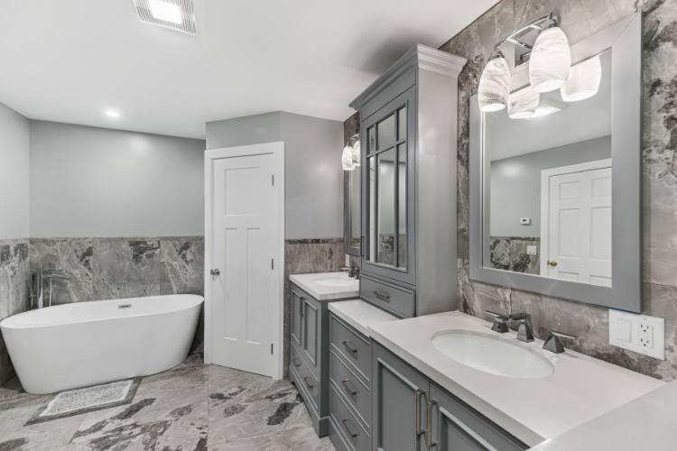 Modern bathroom in an appartment Abilene